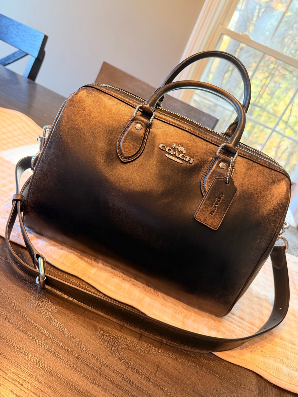 COACH Loved Leather Rowan